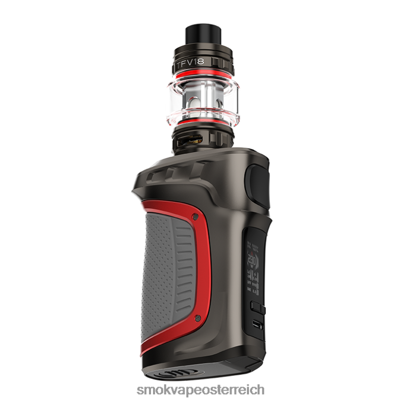 SMOK Kaufen Österreich - SMOK MAG-18 Bausatz Gun-Metal-rotes TPU FRP273