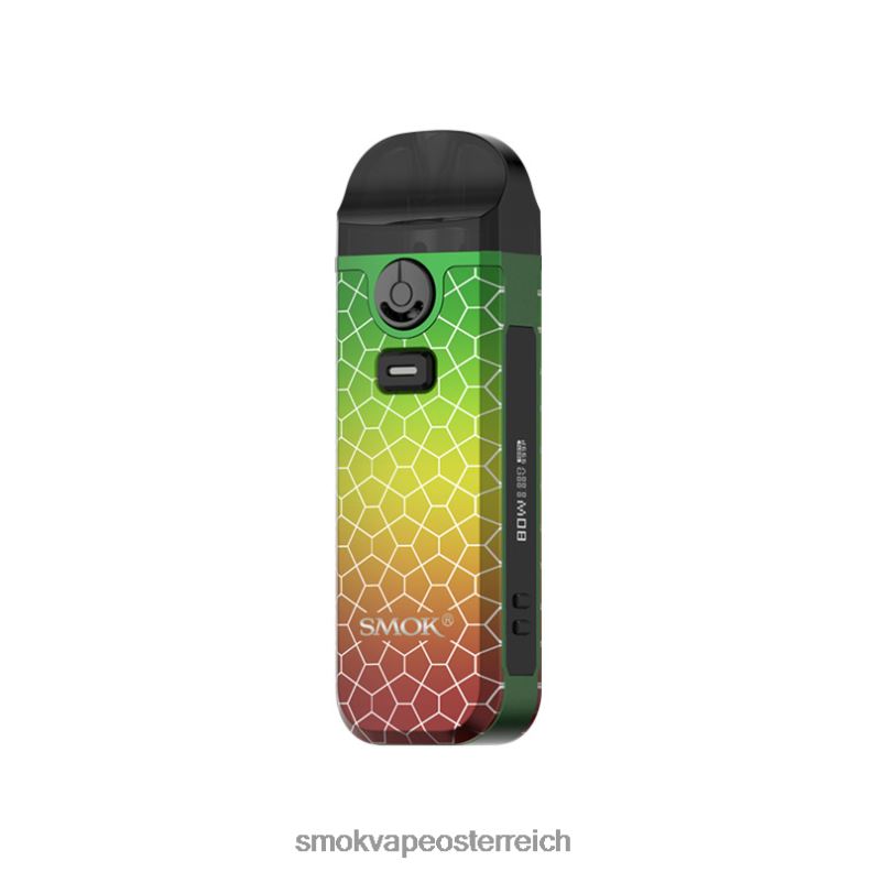 SMOK Alien Kaufen - SMOK Nord 4 Bausatz Rasta grüne Rüstung FRP2274