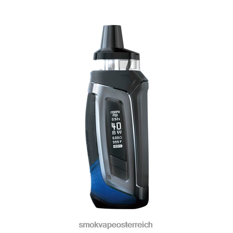 SMOK Vape Kit Österreich - SMOK Morph Pod-40-Kit Schwarz Blau FRP2220