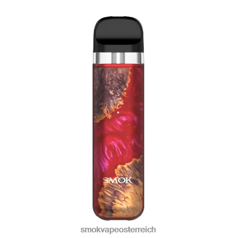 SMOK Vape Kit Österreich - SMOK NOVO 2x Bausatz rotes stabilisierendes Holz FRP260