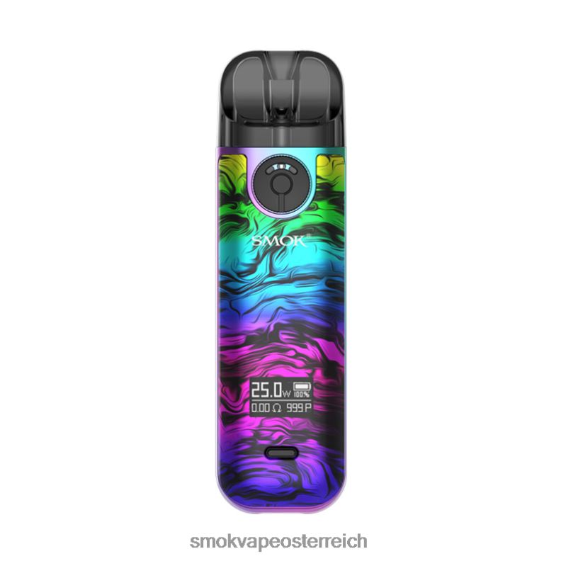 SMOK Vape Kit Österreich - SMOK NOVO 4 Bausatz flüssige 7-Farben FRP2230