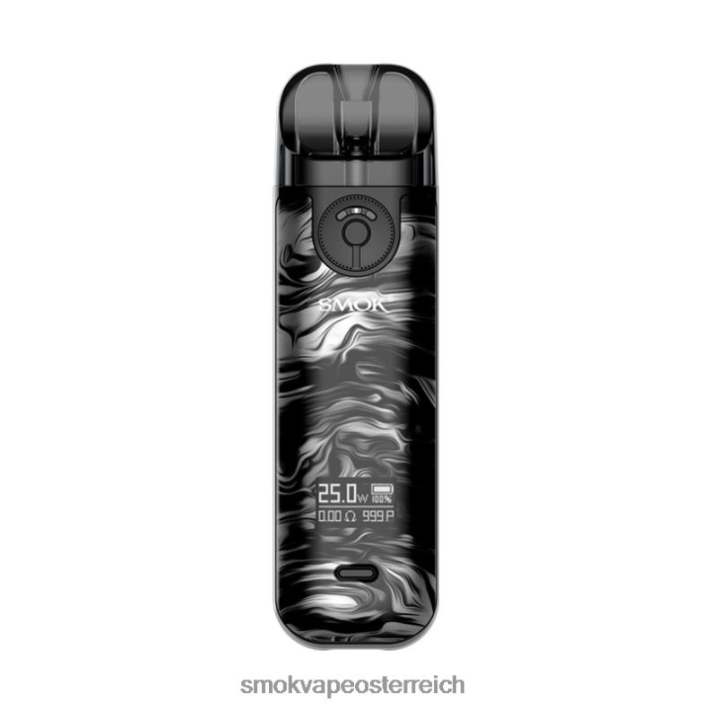 SMOK Vape Wien - SMOK NOVO 4 Bausatz fließendes Schwarzgrau FRP2232