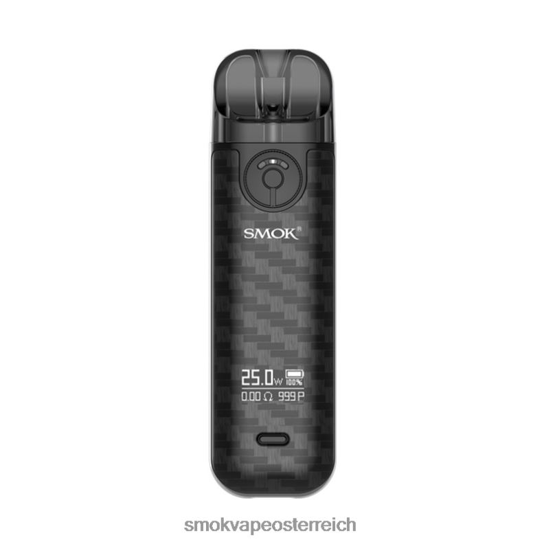 SMOK Vape Österreich - SMOK NOVO 4 Bausatz schwarze Kohlefaser FRP2231